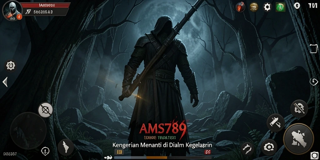 Gameplay menakutkan dari AMS789 dengan atmosfer Horror yang mencekam.