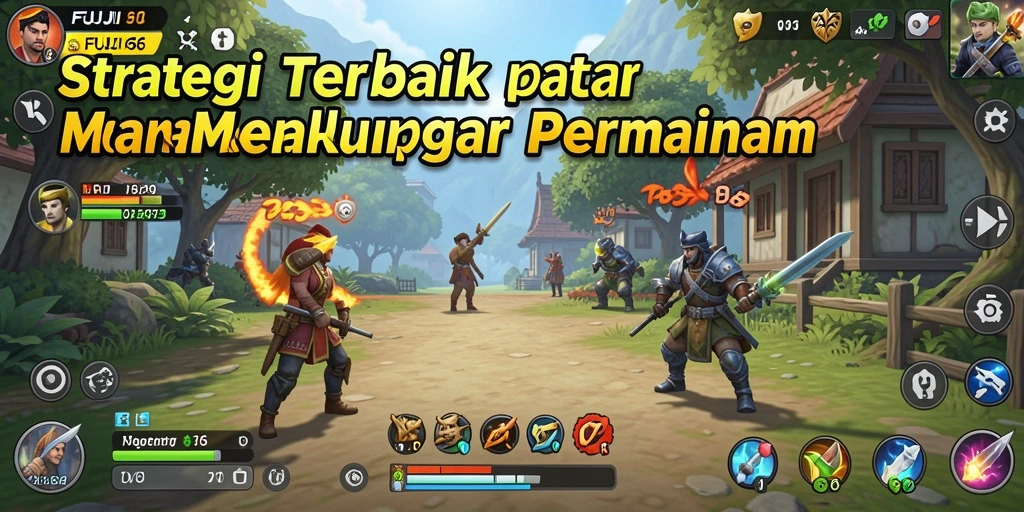 Tampilan gameplay menarik dari FUJI66 yang menunjukkan strategi cerdas dalam bertarung.