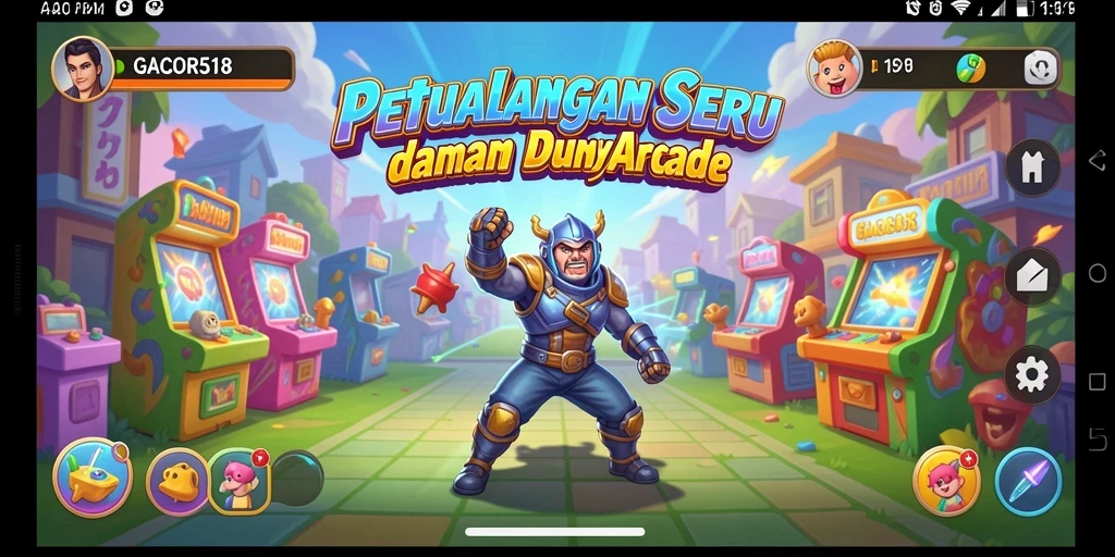 Tampilan gameplay seru dari GACOR518 yang penuh tantangan.