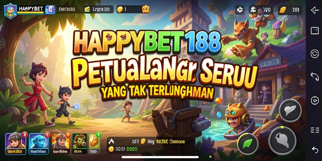 Screenshot dari gameplay <strong>HAPPYBET188</strong> yang menampilkan aksi petualangan seru.
