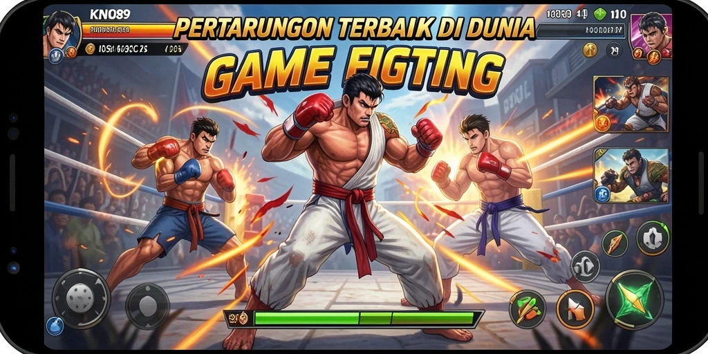 Tampilan aksi pertarungan dari game KNO89 yang mendebarkan.
