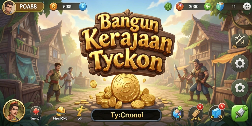 Screenshot utama POA88 menampilkan gameplay yang menarik dan strategi Tycoon.