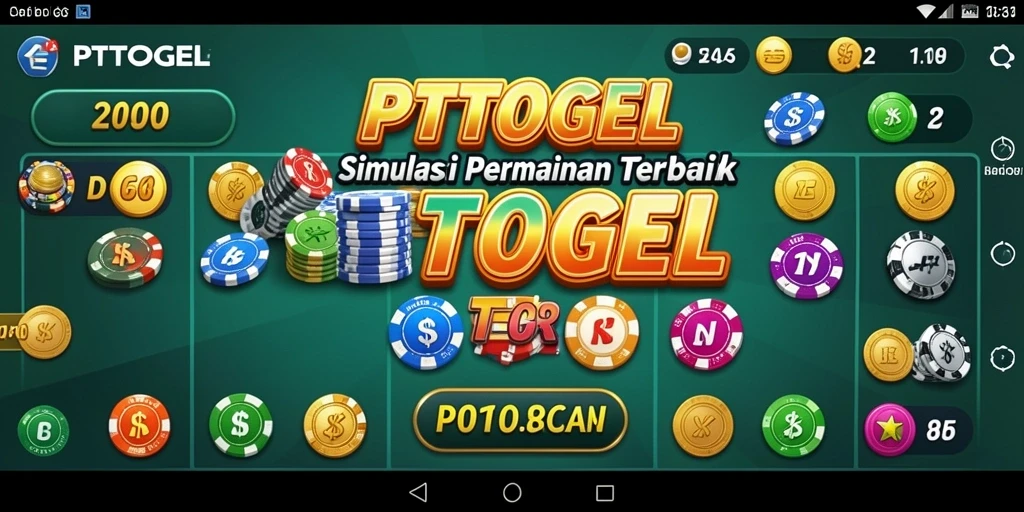 Tampilan permainan PTTOGEL yang menarik dan interaktif.