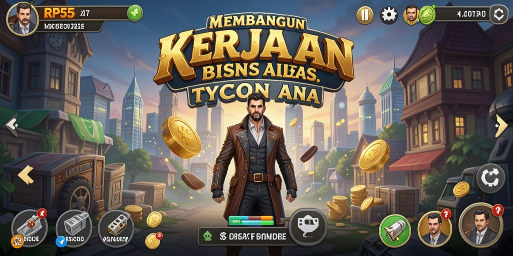 Tampilan gameplay RP55 yang menarik dan seru dalam kategori Tycoon.
