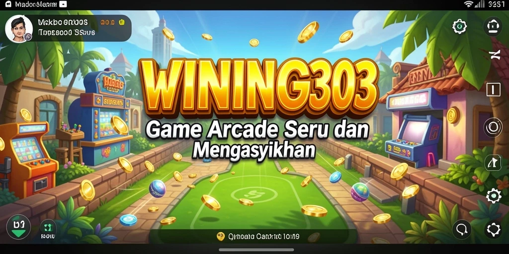 Screenshot gameplay WINNING303 yang menampilkan aksi seru dalam permainan Arcade.